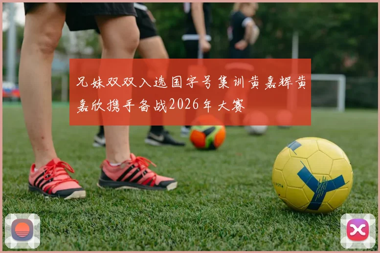 兄妹双双入选国字号集训黄嘉辉黄嘉欣携手备战2026年大赛